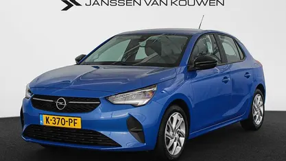 Blauw Occasion 2021 Opel Corsa Edition Hatchback | € 14.395 (Eerlijke prijs)