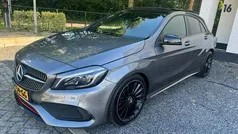 Grijs, metallic lak Gebruikt 2017 Mercedes A250 AMG Hatchback | € 23.350 (Super prijs)