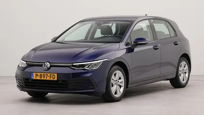 Blauw Occasion 2021 VW Golf VIII Life Hatchback | € 19.900 (Goede deal)