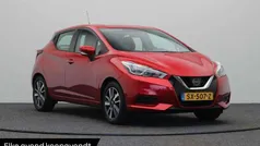 Rood, metallic lak Gebruikt 2018 Nissan Micra Acenta Hatchback | € 9.745 (Goede deal)