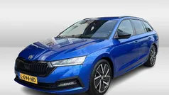 Blauw, metallic lak Gebruikt 2021 Skoda Octavia Business Line Stationwagen | € 23.950 (Eerlijke prijs)