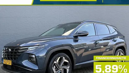 Teal blue (blauw metallic) Gebruikt 2021 Hyundai Tucson Premium SUV | € 30.835 (Eerlijke prijs)
