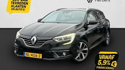 Occasion Renault Mégane GrandTour Bose Edition 132 PK (97 kW) 2017 Zwart Stationwagen