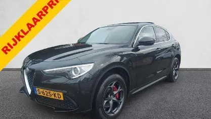 Occasion Alfa Romeo Stelvio Super 203 PK (149 kW) 2019 Zwart, metallic lak SUV