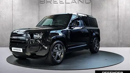 Santorini black (zwart metallic)zwart Gebruikt 2025 Land Rover Defender SE Dynamic SUV | € 94.900 (Super prijs)