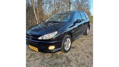 Occasion Peugeot 206 75 PK (55 kW) 2006 Zwart Stationwagen