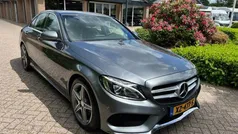 Grijs, andere lak Gebruikt 2018 Mercedes C180 AMG Sedan | € 23.750 (Goede deal)