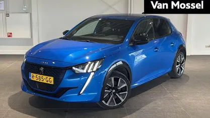 Blauw Occasion 2022 Peugeot e-208 GT Hatchback | € 17.940 (Eerlijke prijs)