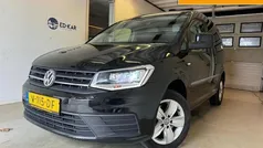 Zwart Gebruikt 2017 VW Caddy Highline MPV | € 8.995 (Super prijs)