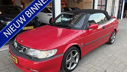 Rood Occasion 2001 Saab 9-3 Cabriolet Cabriolet | € 6.899 (Super prijs)