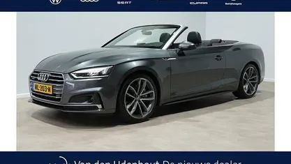 Grijs (metallic) Occasion 2017 Audi A5 Cabriolet S-Line Cabriolet | € 33.640 (Eerlijke prijs)