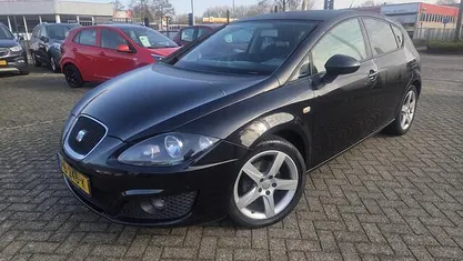 Occasion Seat Leon Sport 125 PK (91 kW) 2009 Zwart Hatchback