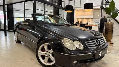 Zwart Occasion 2004 Mercedes CLK200 Elegance Cabriolet | € 5.945 (Goede deal)