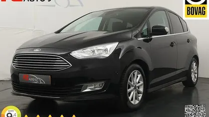 Zwart Occasion 2017 Ford C-MAX Titanium MPV | € 12.945 (Eerlijke prijs)