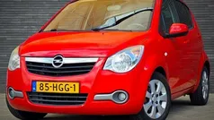 Rood Gebruikt 2008 Opel Agila Enjoy Hatchback | € 3.950 (Eerlijke prijs)