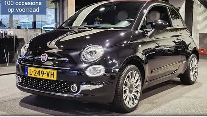 Occasion Fiat 500C Launch Edition 69 PK (50 kW) 2020 Zwart Cabriolet