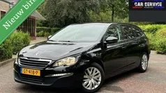 Zwart Gebruikt 2015 Peugeot 308 Stationwagen | € 6.499 (Eerlijke prijs)