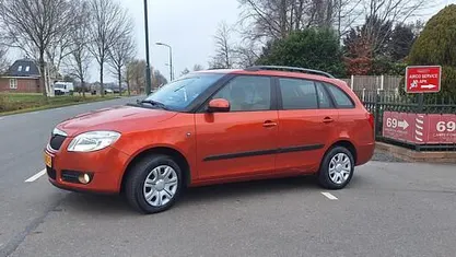 Occasion Skoda Fabia Ambition 105 PK (77 kW) 2009 Oranje (metallic) Stationwagen