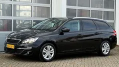 Zwart Gebruikt 2017 Peugeot 308 Stationwagen | € 6.945 (Eerlijke prijs)