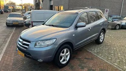 Blauw (metallic) Occasion 2006 Hyundai Santa Fe Dynamiq SUV | € 3.999 (Eerlijke prijs)