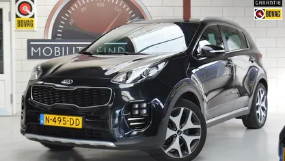 Zwart Gebruikt 2016 Kia Sportage GT-Line SUV | € 16.880 (Eerlijke prijs)