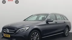 Grijs, metallic lak Gebruikt 2014 Mercedes C180 Ambition Stationwagen | € 17.888 (Eerlijke prijs)
