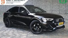 Zwart Gebruikt 2021 Audi e-tron Sportback S-Line SUV | € 37.135 (Eerlijke prijs)