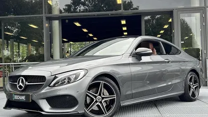 Occasion Mercedes C180 Ambition 2018 Grijs Coupé