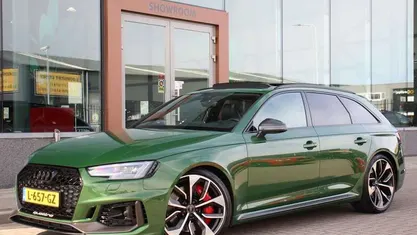 Occasion Audi RS4 Proline 452 PK (332 kW) 2019 Groen, metallic lak Stationwagen