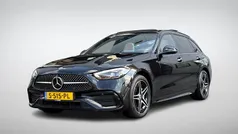Zwart Gebruikt 2023 Mercedes C300 AMG line Stationwagen | € 46.249 (Eerlijke prijs)
