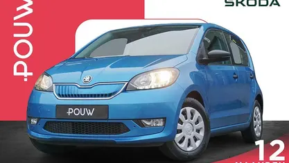 Blauw Occasion 2020 Skoda Citigo-e IV Ambition Hatchback | € 9.450 (Eerlijke prijs)