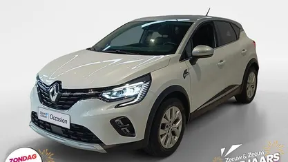 Twotone blanc nacré / gris hi Gebruikt 2021 Renault Captur Intens SUV | € 21.435 (Eerlijke prijs)