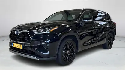 Zwart Gebruikt 2024 Toyota Highlander Premium SUV | € 69.950 (Eerlijke prijs)