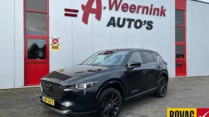 Zwart Gebruikt 2023 Mazda CX-5 Homura-Line SUV | € 36.750 (Eerlijke prijs)