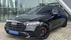 Zwart (metallic) Gebruikt 2022 Mercedes S580 AMG line Sedan | € 119.950 (Super prijs)