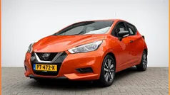 Oranje Gebruikt 2017 Nissan Micra Visia+ Hatchback | € 9.989 (Eerlijke prijs)