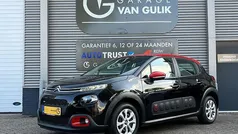 Zwart Gebruikt 2018 Citroën C3 PureTech Hatchback | € 8.995 (Eerlijke prijs)