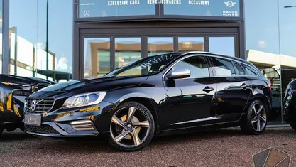Occasion Volvo V60 R-Design 153 PK (112 kW) 2016 Zwart Stationwagen