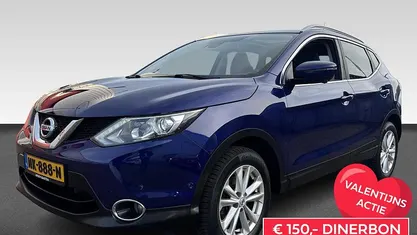 Blauw Occasion 2017 Nissan Qashqai SUV | € 11.450 (Eerlijke prijs)