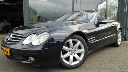 Occasion Mercedes SL350 245 PK (180 kW) 2003 Blauw Cabriolet