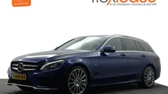 Blauw metallic Gebruikt 2017 Mercedes C350 AMG Line Premium Plus Stationwagen | € 22.900 (Eerlijke prijs)