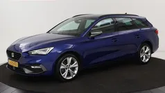 Blauw, metallic lak Gebruikt 2021 Seat Leon Business Stationwagen | € 16.400 (Super prijs)