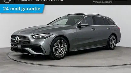 Occasion Mercedes C300e AMG line 204 PK (150 kW) 2025 Grijs Stationwagen