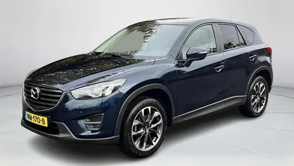 Deep crystal blue metallic (blauw metallic) Gebruikt 2017 Mazda CX-5 SUV | € 18.400 (Eerlijke prijs)