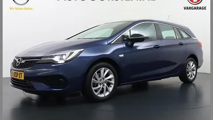 Occasion Opel Astra Business Elegance 146 PK (107 kW) 2021 Blauw Stationwagen