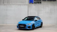 Blauw Gebruikt 2022 Audi A3 Sportback S-Line Hatchback | € 32.950 (Eerlijke prijs)