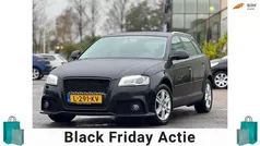Zwart Gebruikt 2010 Audi A3 Sportback Attraction Hatchback | € 5.950 (Eerlijke prijs)
