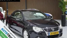 Zwart Gebruikt 2010 VW Eos Highline Cabriolet | € 5.450 (Eerlijke prijs)