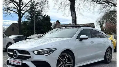 Occasion Mercedes CLA200 AMG 2020 Wit Stationwagen