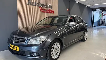 Grijs (metallic) Gebruikt 2008 Mercedes C180 Business Sedan | € 7.995 (Eerlijke prijs)